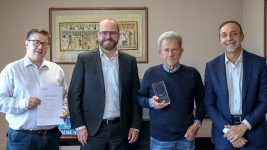 Agency receives recognition for Flying Start to Partnership