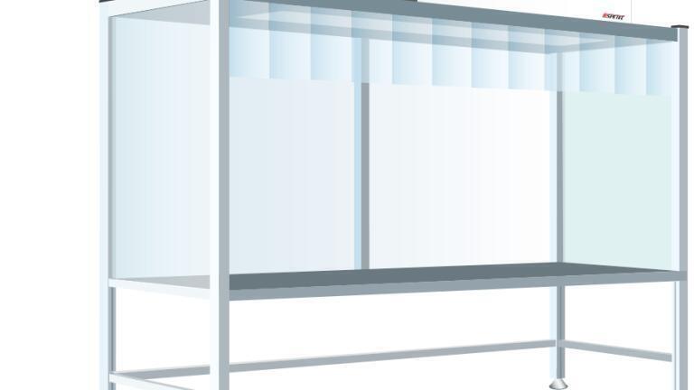 Clean-room Workbench Eliminates Particles