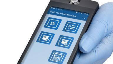 Handheld Tube Reader with Wi-Fi Connectivity