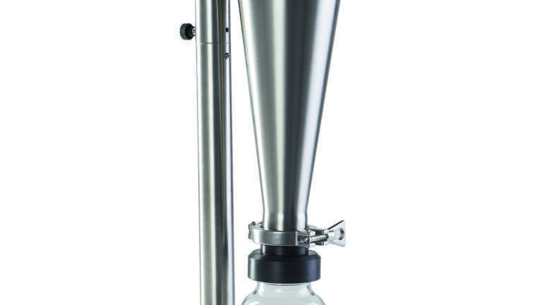 The Fritsch high-performance Cyclone separator.