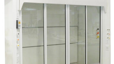 Floor Mounted Walk-In Hoods for Large Processes