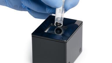 Flexible Single Tube Reader for 2D Barcodes