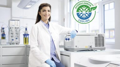 First Microcentrifuge with Hydrocarbon Cooling