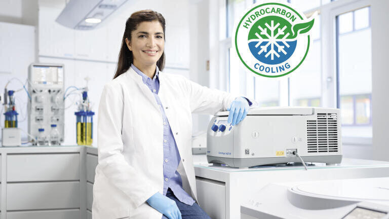First Microcentrifuge with Hydrocarbon Cooling