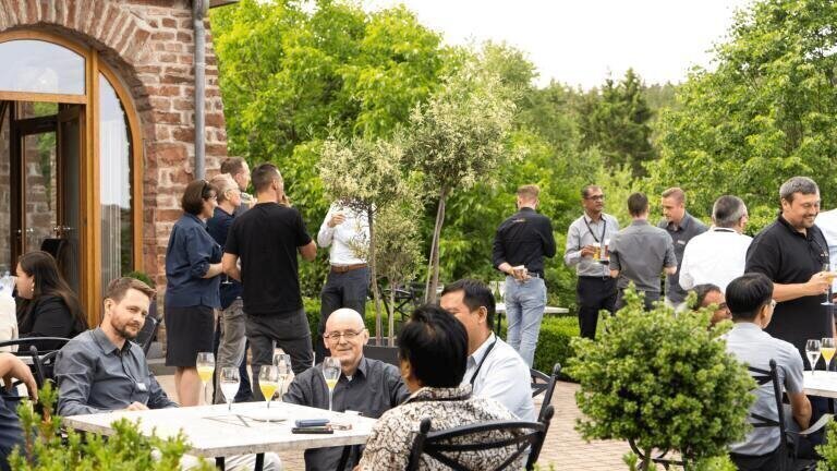 A gathering of worldwide representatives
