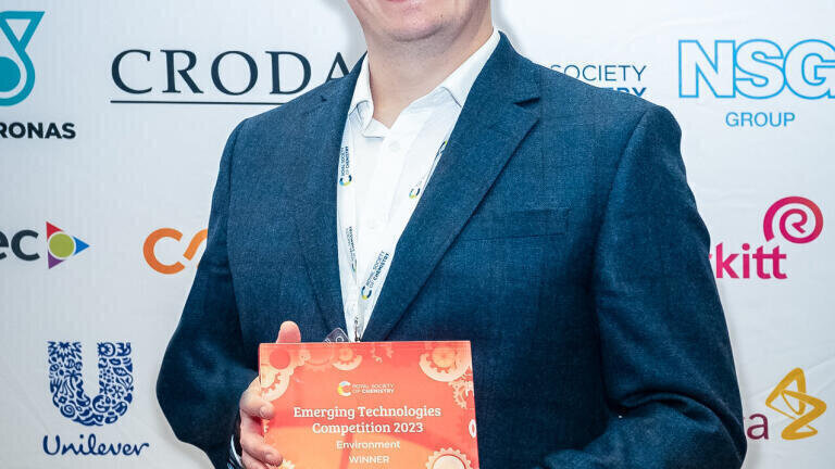 Dean James, CTO of Modelabs Ltd, winner of the Environment Award