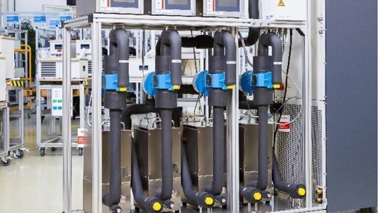 Customized special solution - W56 with 4 individually controllable flow channels