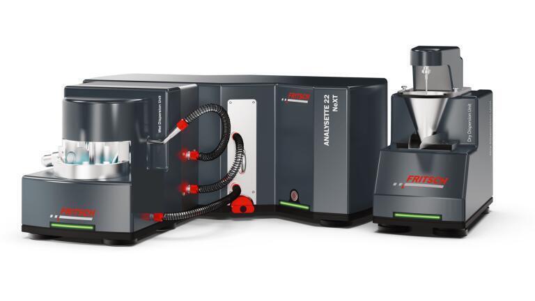 Laser Particle Sizer ANALYSETTE 22 NeXT for dry and wet measurement