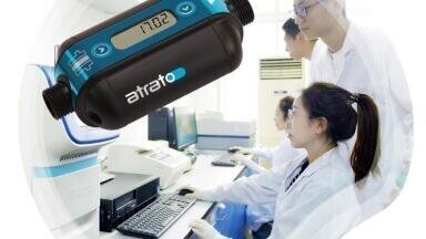 Ultrasonic Flowmeter Offers ASCII Flow Streaming