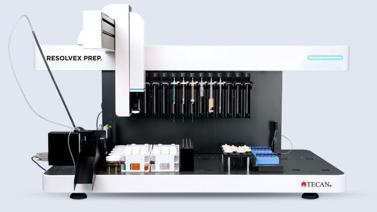 Automated sample prep for streamlined chromatography