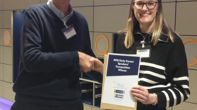RMS Early Career Speakers Competition