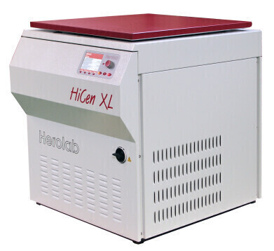 High-performance centrifuge for large-volume throughput