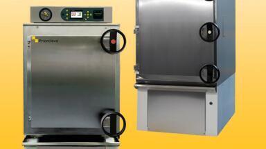 Autoclaves for large load sterilisation