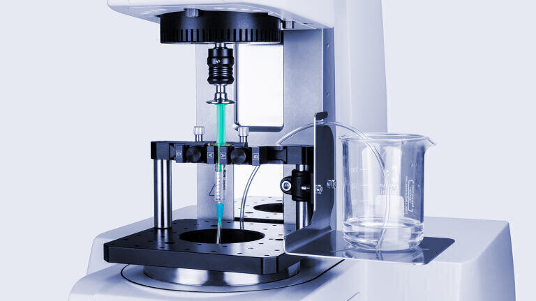 Universal Test Platform for Pharmaceuticals: Hydrogels, Syringes, and Beyond