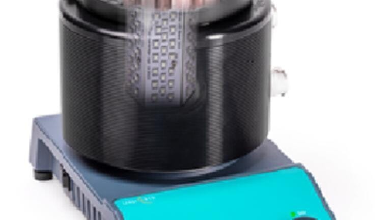 Solstice 12-position batch photoreactor. (courtesy: Uniqsis)