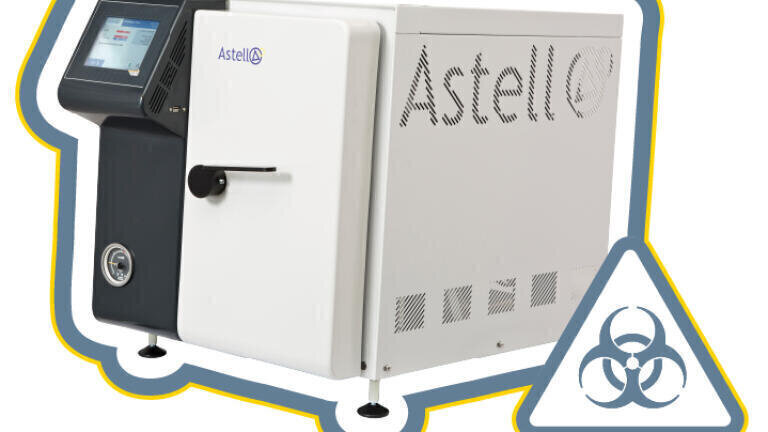 Compact benchtop autoclaves for containment level 3 labs