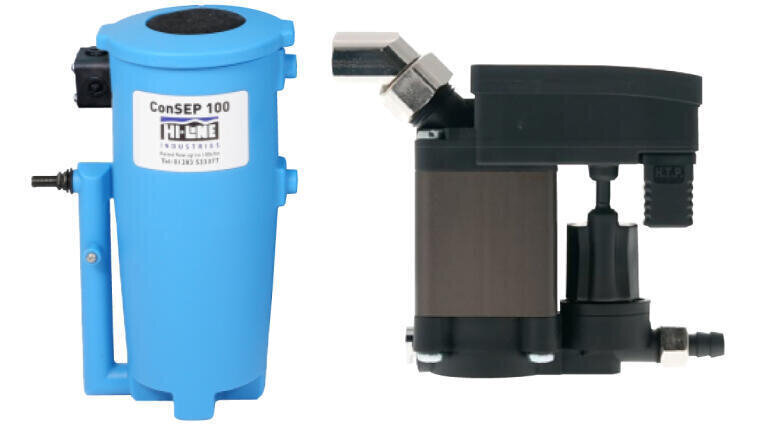 The Tundra range also has the option of Hi-line’s ZLD, Zero Loss Auto drain. All condensate should be treated by a ConSEP Oil/Water separator prior to discharge to a foul drain.
