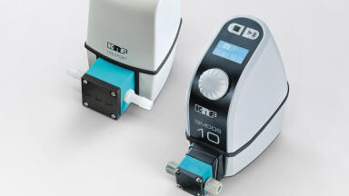 Precision liquid dosing and transfer diaphragm pumps