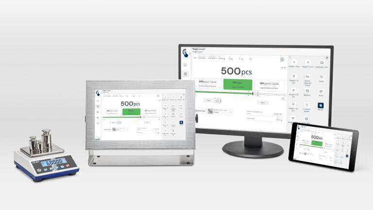 With the KERN EasyTouch software, which the KERN & SOHN family business is introducing at analytica, measuring and weighing data can be managed in Windows or Android and can be analysed using specialised functions.