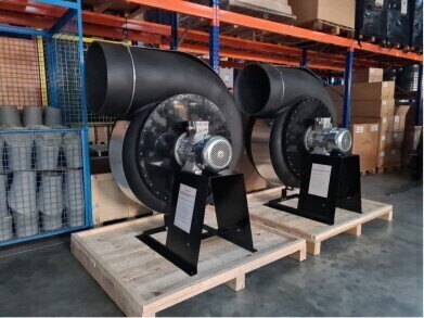 Carbon Loading Polypropylene Fume Fans to Prevent Electrostatic Discharge in ATEX Environments