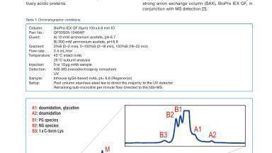 New application note: AEX-MS - a powerful tool for charge heterogeneity characterisation of an IgG4-based mAb