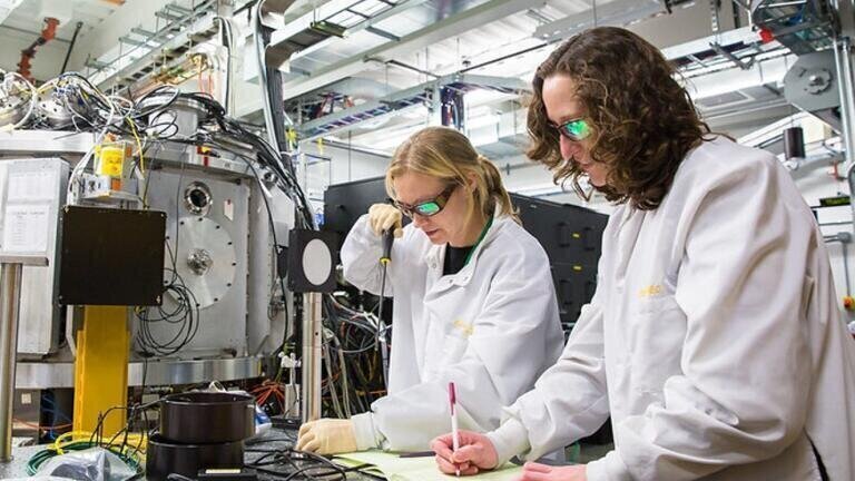Laser excited gold elicits physics discovery