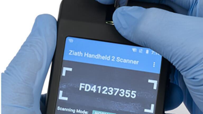 Close-up of Handheld 2 data screen. (courtesy: Azenta Life Sciences)