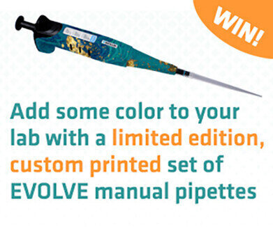 Win a limited edition EVOLVE manual pipette starter pack