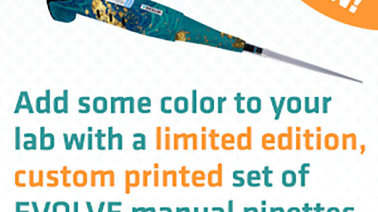 Win a limited edition EVOLVE manual pipette starter pack