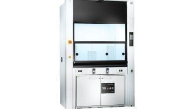 Combining cost reduction and safety in fume cupboard technology