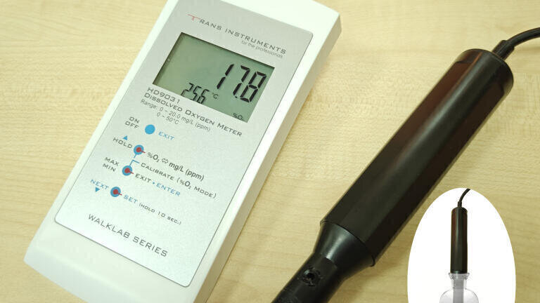 New WalkLAB HD9031 Dissolved Oxygen meter from Trans Instruments