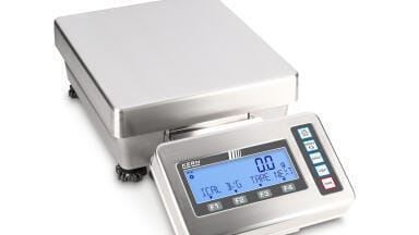 High-capacity precision balance with password protection