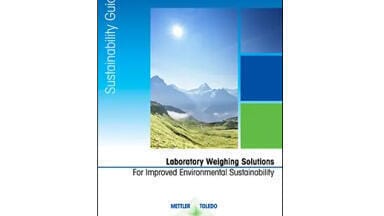 A New Guide from METTLER TOLEDO Helps You Easily Improve Sustainability in Your Laboratory
