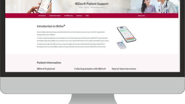 Newly enhanced online resource for calprotectin testing