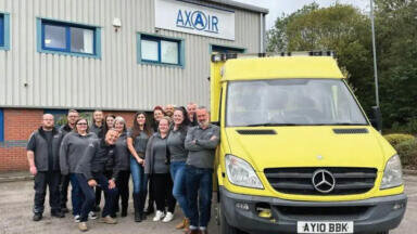 Axair and friends fundraise to send five ambulances to Ukraine