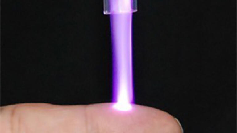 Atmospheric cold plasma jet for medical applications.