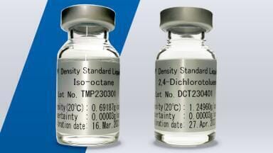 ISO 17034 & 17025-Certified density standards to ensure accuracy and traceability