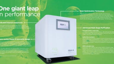 Peak Scientific launch the most energy-efficient nitrogen generator for single quad LC-MS
