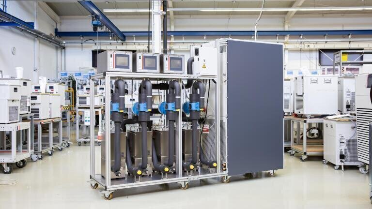 Modular expansion of temperature control units