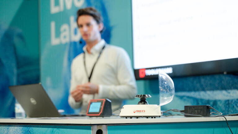 The Live Lab is the home of live technical demonstrations during the show..