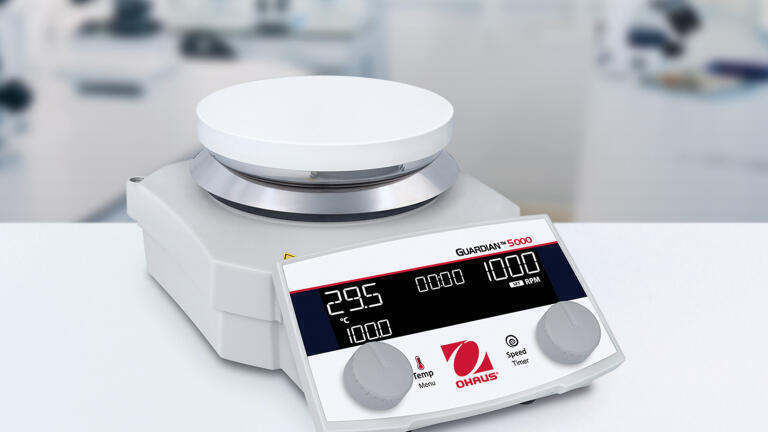 OHAUS Next Generation Guardian 5000™ Series Hotplate Stirrers