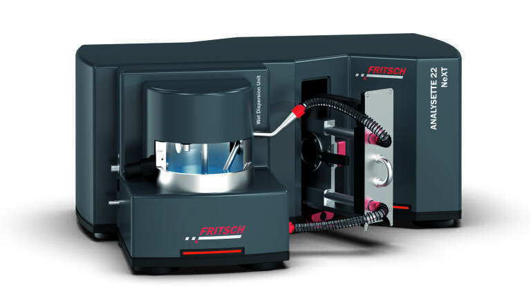 Advanced laser particle analyser with new dry dispersion module