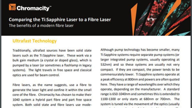 Ultrafast laser technologies report.