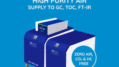 Generate high purity air on-demand for your analytical instruments