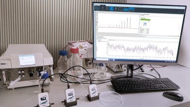 Real-time HPLC monitoring system