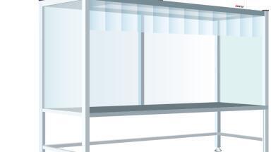 Tailored mini environments for particle-free production