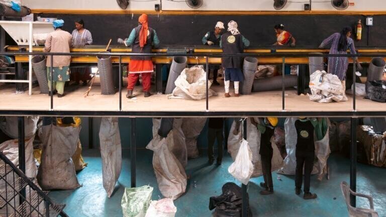 Supporting global efforts to reduce plastic pollution