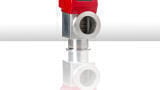 Innovative electric valve for high vacuum applications