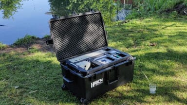 Portable Quadrupole Analyser for Environmental Field Studies