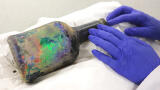 Mystery of 200-year-old bottle revealed by X-ray fluorescence